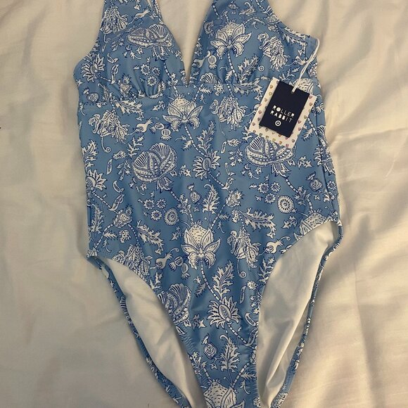 Roller Rabbit Other - Beautiful blue floral bathing suit